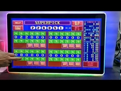 24-calowy ekran LCD z obramowaniem krawędziowym z listwą LED do kasyna