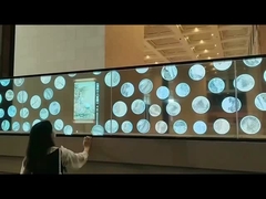 55-calowy panel samoemisyjny Przejrzysty ekran OLED Wysokiej przejrzystości Interaktywny OLED