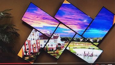 55 Inch Art Shape Lcd Video Wall Display , Narrow Bezel Irregular Video Wall