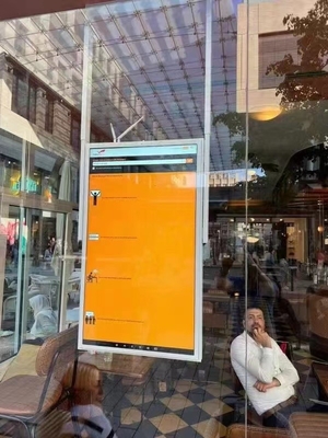 65 Inch Double Sided Digital Signage Display Outdoor Ultra Thin Frame