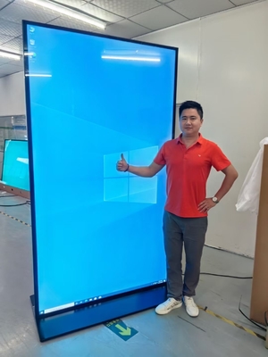 70/75/80/86 Inch UHD 4k Floor Standing Digital Signage Advertising Display Player