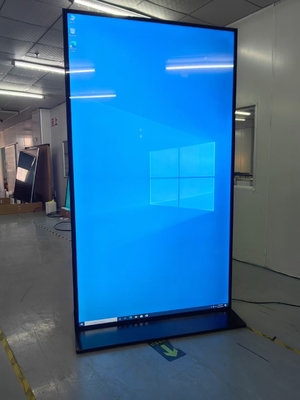70/75/80/86 Inch UHD 4k Floor Standing Digital Signage Advertising Display Player