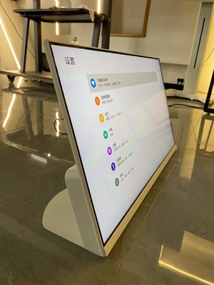 13.3 Inch Super Slim Desktop Kiosk Table Small LCD Digital Signage On Table Advertising Player Portable Wifi