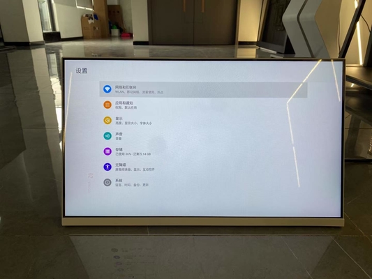 13.3 Inch Super Slim Desktop Kiosk Table Small LCD Digital Signage On Table Advertising Player Portable Wifi