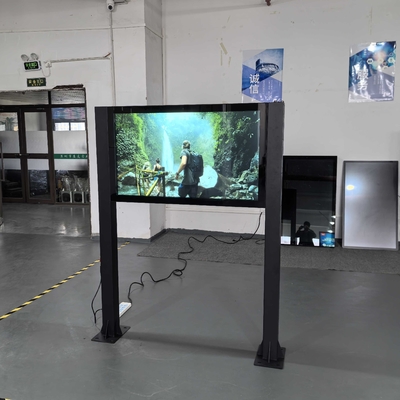Field Installation Outdoor Aluminum Profile Industrial Digital Signage 32"43"49"55"65" High Brightness Slim IP65 Waterproof