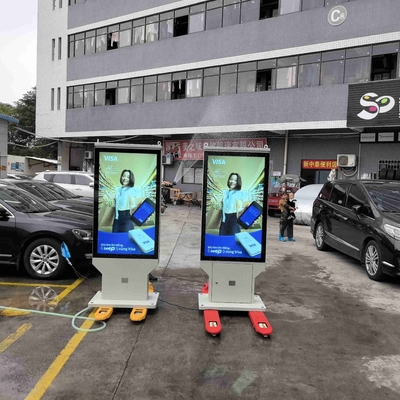 Outdoor 49inch Double Sides Digital Signage with Metal Case and Toughened Glass Panel