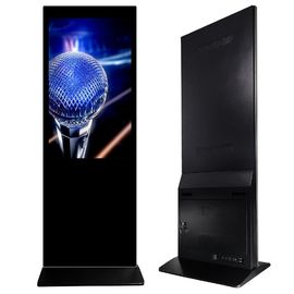 Multi Touch Lcd Advertising Player Ultra Slim Design For Indoor 50,000 Hours Lifespan