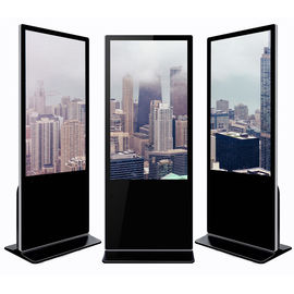 Multi Touch Lcd Advertising Player Ultra Slim Design For Indoor 50,000 Hours Lifespan