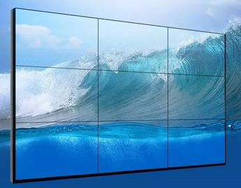 Flat Lcd Video Wall 55 Inch 3.5mm 3*3 1080P 4k Resolution Ultra Slim
