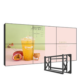 Wall Mounted Ultra Narrow Bezel Video Wall , 49" Seamless Led Video Wall