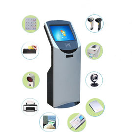 22 Inch Interactive Digital Signage , Hotel Self Service Kiosk With RFID Card Reader