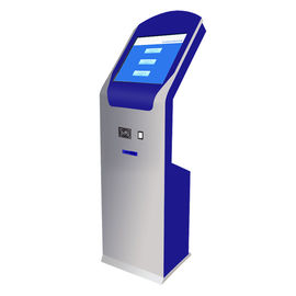 22 Inch Interactive Digital Signage , Hotel Self Service Kiosk With RFID Card Reader