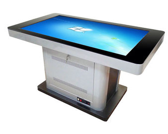 Smart Home Interactive Coffee Table 65 Inch Support 10 Points Capacitive Touch