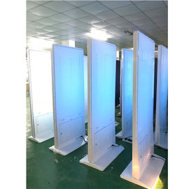 Interactive Free Standing Digital Signage 55 Inch For Advertising Playing