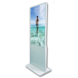 Indoor Lcd Screen Interactive Computer Kiosk , 49 Inch Vertical Digital Signage