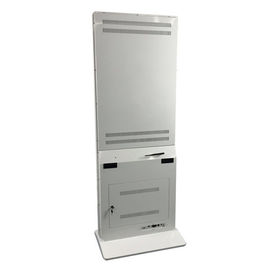 Indoor Lcd Screen Interactive Computer Kiosk , 49 Inch Vertical Digital Signage