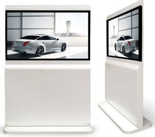 Customized Free Standing Digital Signage For Lobby 65 75 84 Inch Dust Proof