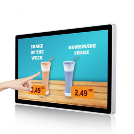 Indoor Dust Proof  Wall Mounted Digital Signage  Lcd Menu Board For Restaurant
