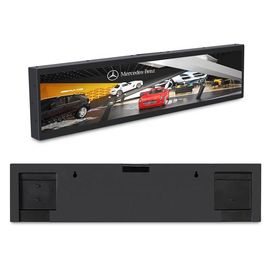 Ultra Wide Stretched Bar Lcd Monitor , Lcd Advertising Screen 0.102x0.285mm Pixel Pitch