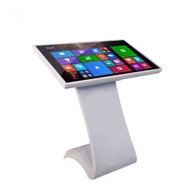 Indoor LCD Touch Screen Kiosk For Supermarket 49 Inch Tempered Glass Panel