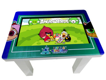 Children Interactive Multi Touch Table Waterproof 32 Inch Metal Frame