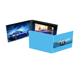 7 Inch Lcd Screen Digital Video Brochure For Advertising 128M-8GB Optional Memory