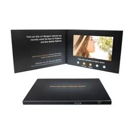 Customized Size Video Brochure Card , Lcd Video Brochure For Birthday Gift