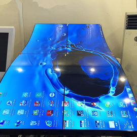 3.5mm Curved LCD Video Wall 49'' 1920X1080 FHD DP Loop LG 700 Nits For Control Room