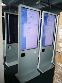 All In One Pc Lcd Touch Screen Kiosk 43" With Thermal Printer / Qr Code Scanner