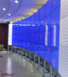 Curved Screen Oled Video Wall 55 Inch 500cd/m2 Brightness For Advertising