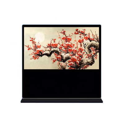 Hd 1080p 65" Free Standing Horizontal Digital Signage 500cd/m2