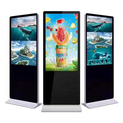 Floor Stand 43" 230W 1.8Ghz Lcd Digital Signage Totem