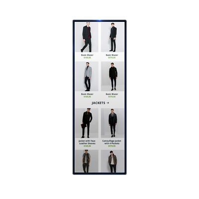 Floor Standing 110W 500cd/m2 67.8" LCD Stretched Bar