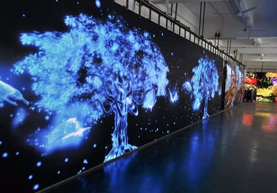 P3.91 P4.81 5000cd/sqm Waterproof Led Video Wall SMD1921