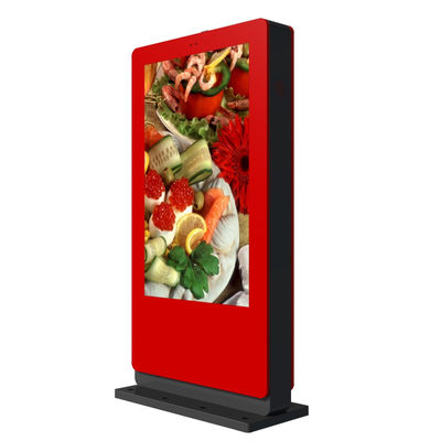 Waterproof IP55 3000cd/M2 3600W Lcd Touch Screen Kiosk