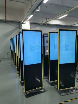 32 Inch WIFI 500cd/M2 PCAP Digital Signage Lcd Display LVDS