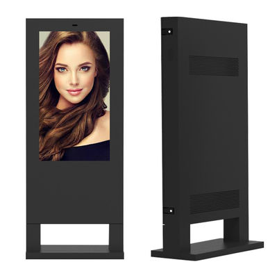 IP65 Wifi 3g 55in 2500nits Floor Stand Advertising Player