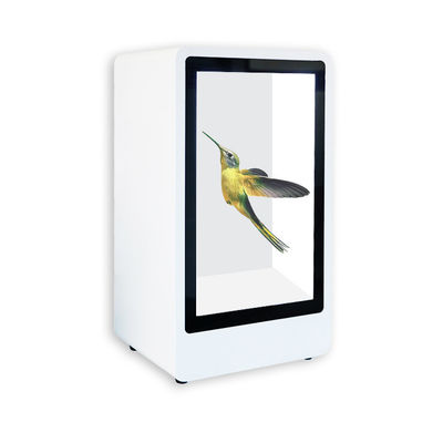 1920X1080 49inch Transparent LCD Cabinet Box 400cd/m2