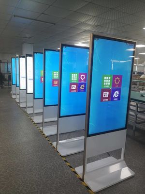 1920x1080DPI 55in Floor Standing Digital Signage 500cd/m2