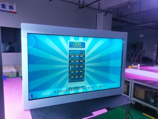 700nits 1920x1080 86" Transparent Lcd Showcase For Real Products
