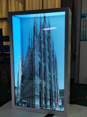 Indoor 3840x2160 85in Transparent LCD Display IR Touch FCC