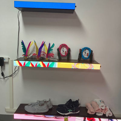 Long Narrow Shelf Advertising Screen Stretch Bar Led Display Digital Signage P1.25