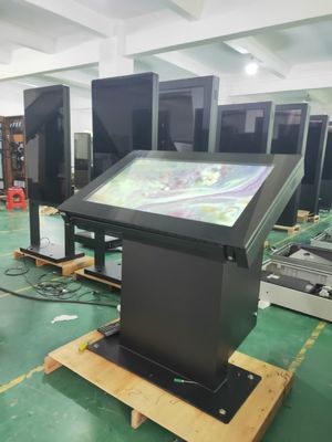 Floor Standing PCPA Touch Outdoor LCD Totem Ergonomic 55in AC100~240V