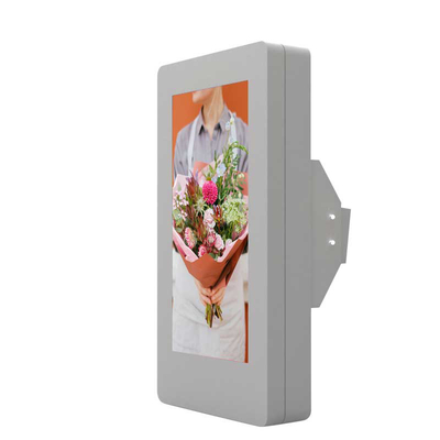 IK10 Wall Mounted Digital Signage Vandal Proof 55 Inch Sun Readable 2500nits