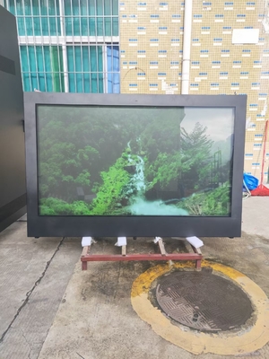 IK10 Wall Mounted Digital Signage Vandal Proof 55 Inch Sun Readable 2500nits